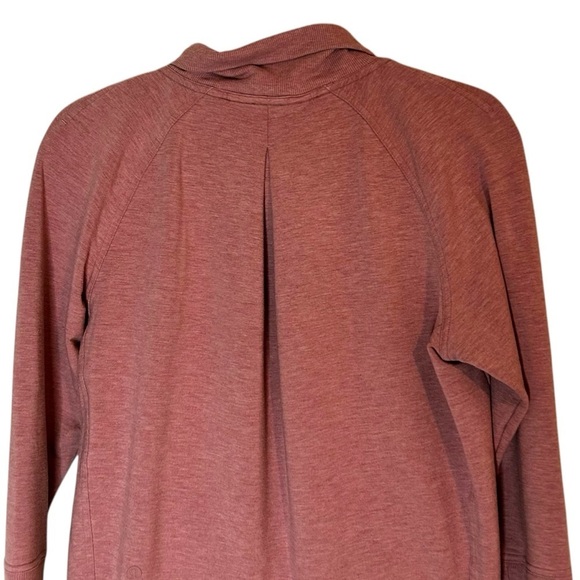 Lululemon High Lines Pullover- Mock Neck Athleisure Sweatshirt- Size 6 - Picture 11 of 14
